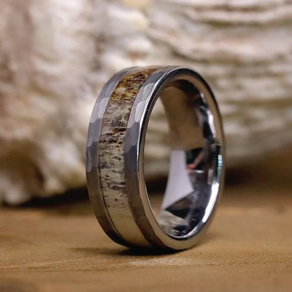 Men’s Antler Rocky Mountain Ring